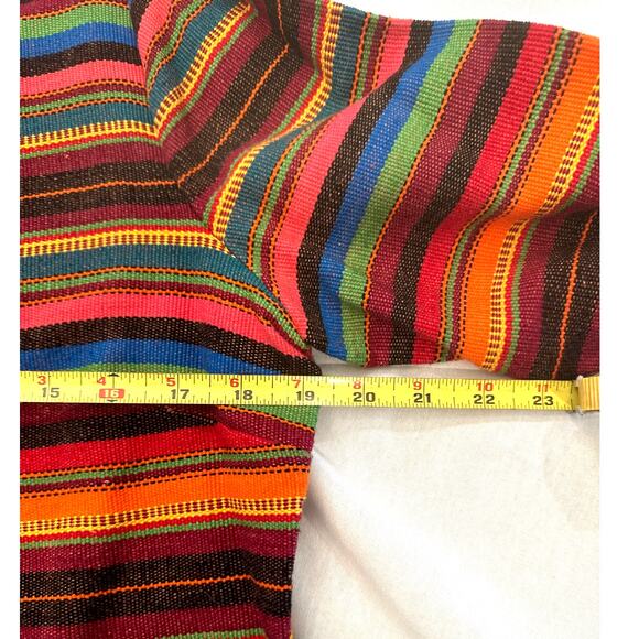 Sharon Young Multicolor Stripe & Beaded Cropped Jacket Size 10 Excellent - Picture 9 of 9